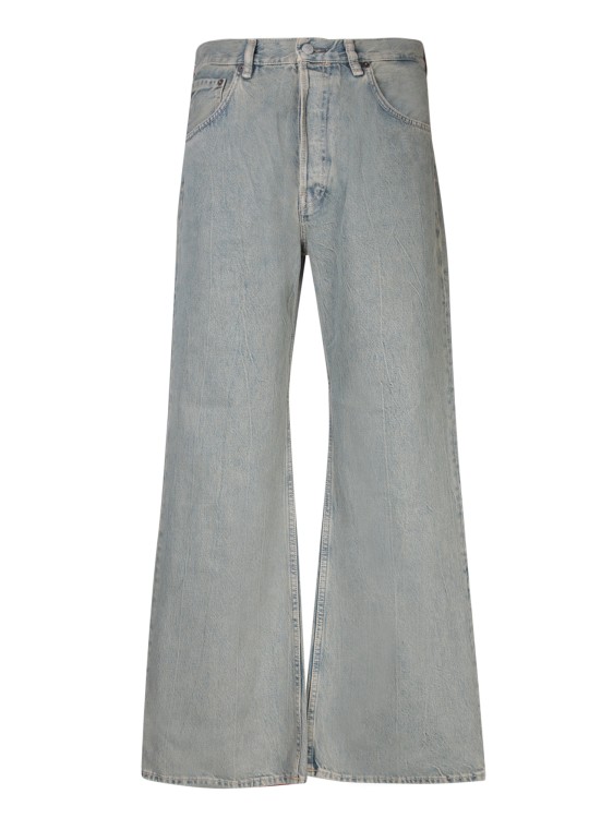 Acne Studios Cotton Jeans In Gray