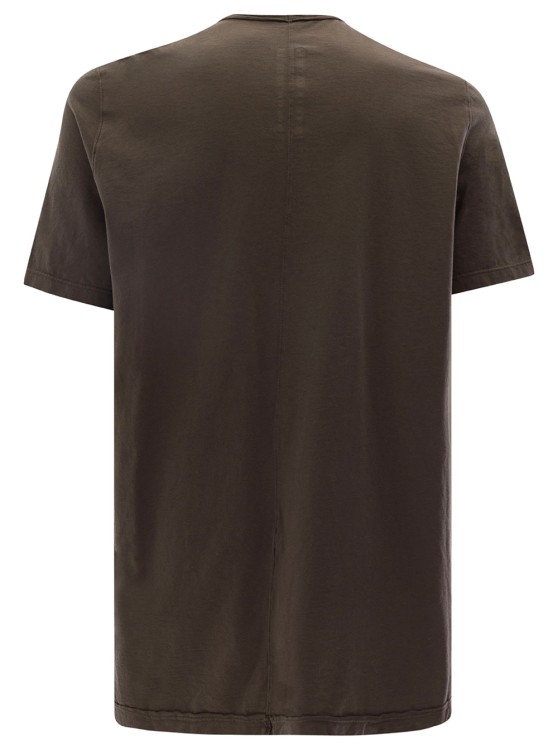 Shop Drkshdw Brown Round Neck T-shirt In Cotton