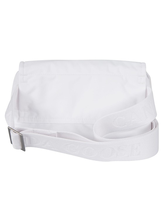 Shop Canada Goose White Interlock Weave Bag