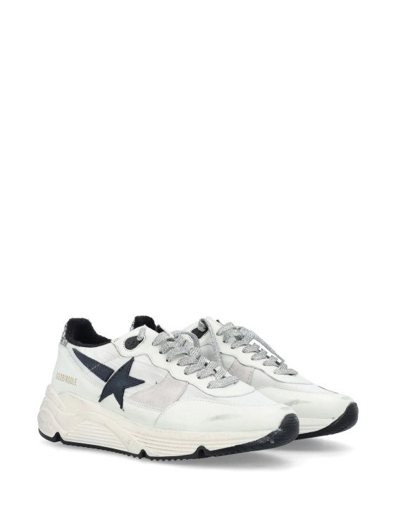 Shop Golden Goose Sneakers Running Sole White/black