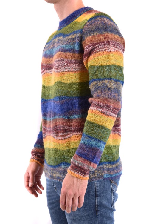 Paura Di Danilo  Multicolor Mohair/polyester Blend Knitwear In Multicolor