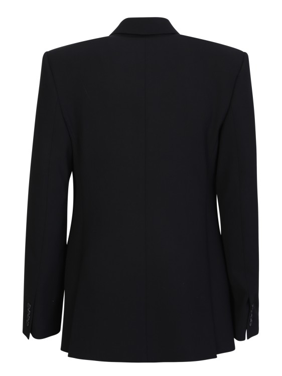 Shop Balenciaga Black Tailored Jacket In Neutrals
