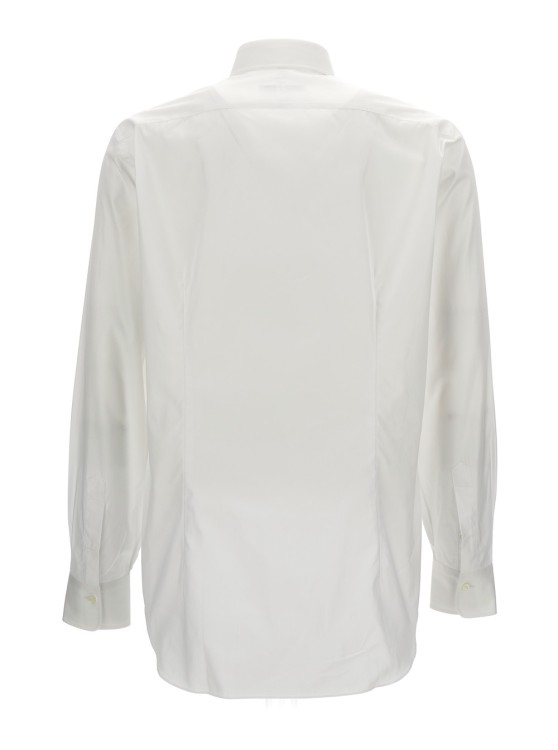 Shop Gaudenzi Slim Fit Shirt In White
