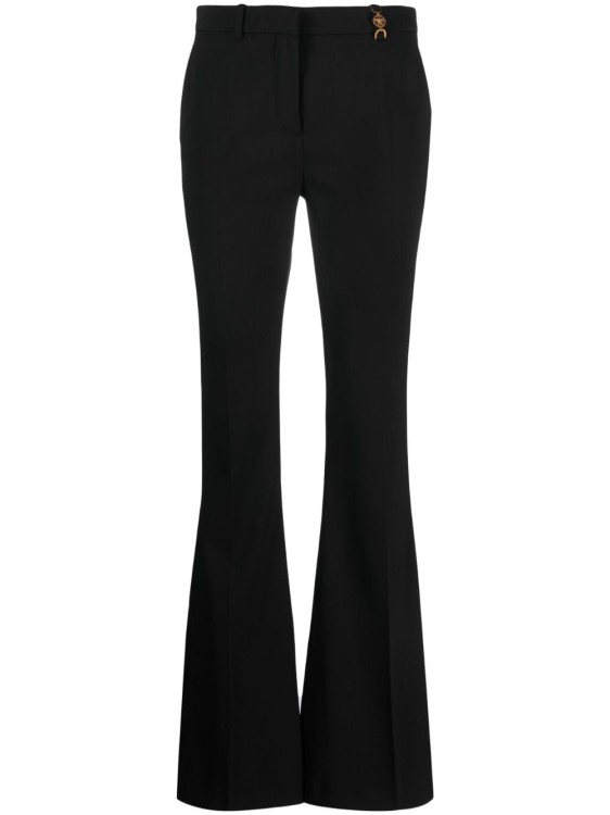 Versace Medusa '95 Flared Trousers In Black