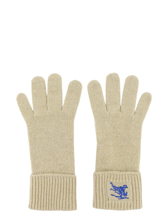Shop Burberry Cashmere Gloves In Neutrals