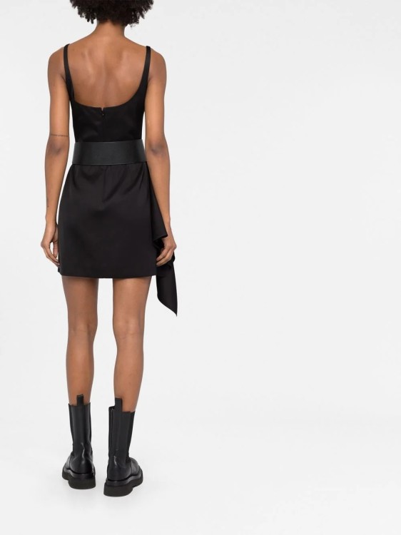 Shop Alexander Mcqueen Black Mini Dress