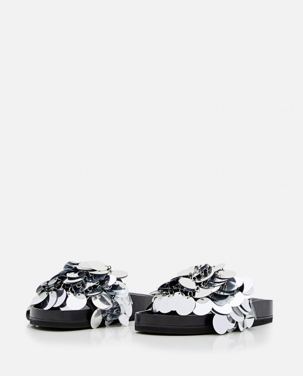 Shop Rabanne Sparkle Sandal In Black