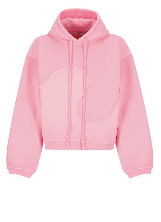 Erl Pink Hoodie Cotton