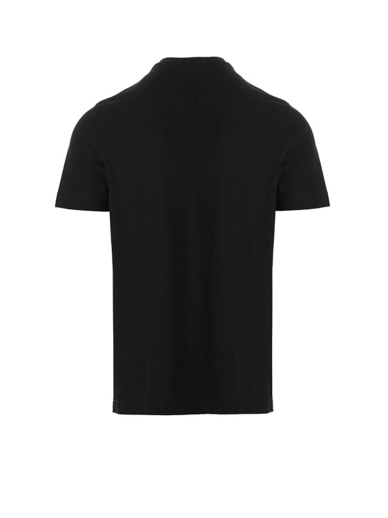 Shop Zanone Basic Cotton T-shirt In Black