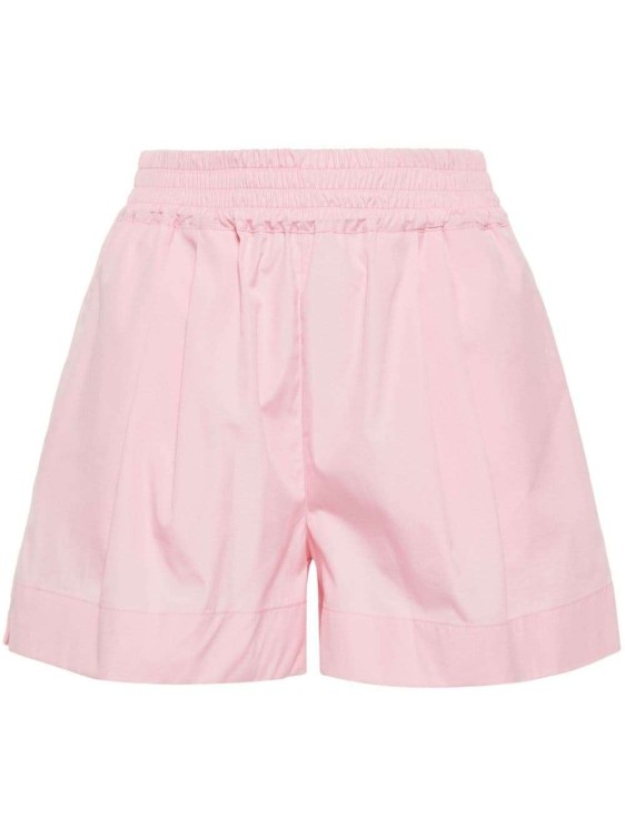 Shop Marni Poplin Organic-cotton Shorts In Pink