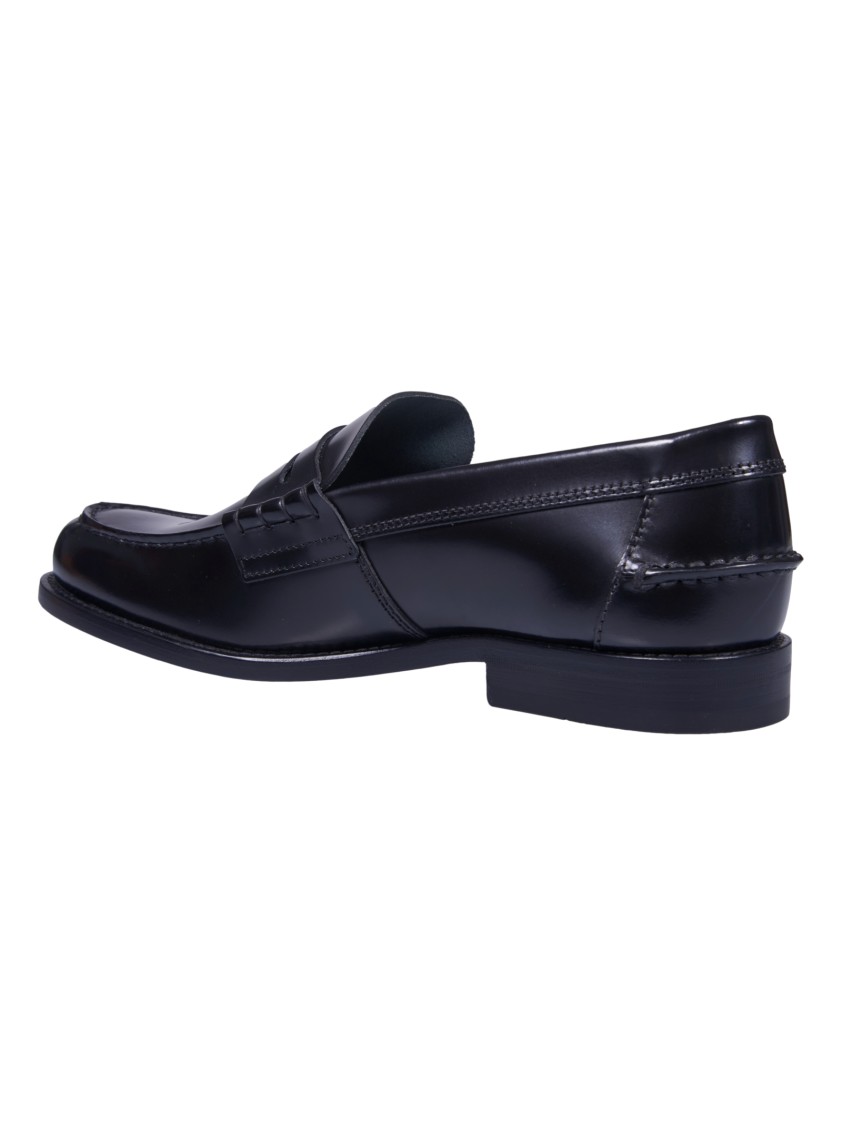 Tod's 26c Classic Black Loafers In Black