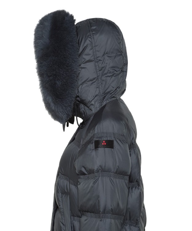Peuterey Takan Down Jacket In Black In Grey