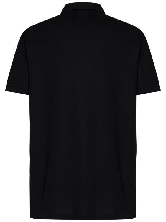 Shop Dsquared2 Black Slim-fit Polo Shirt