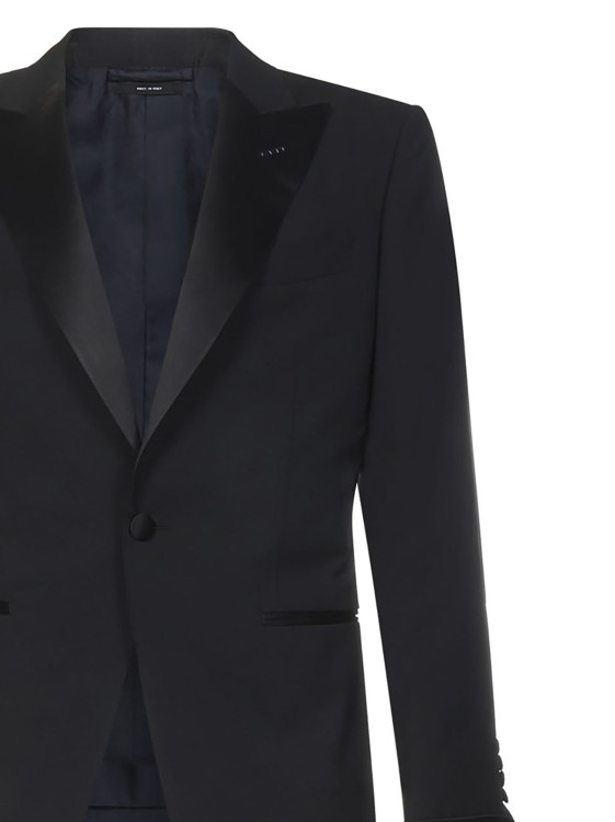 Shop Tom Ford Black Slim-fit Tuxedo Suit