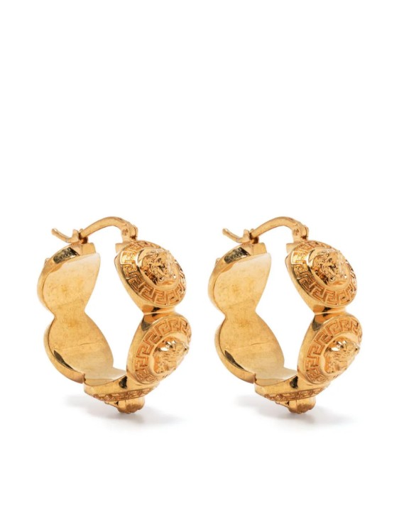 Versace Gold Medusa Tribute Earrings