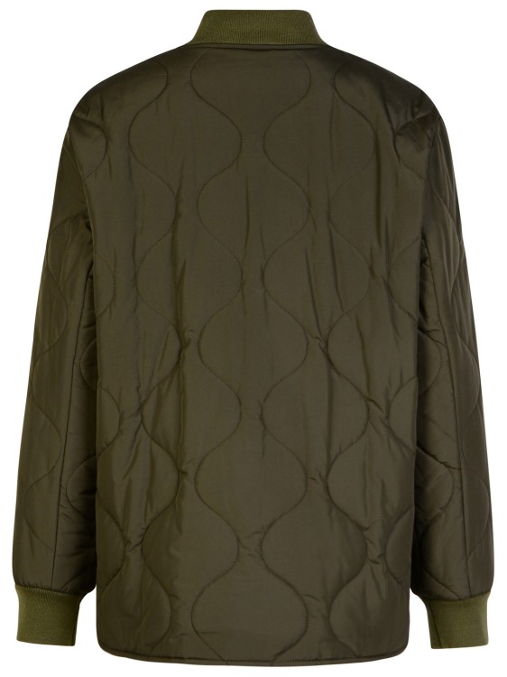 Shop Apc Camila' Military Khaki Polyester Jacket In Black