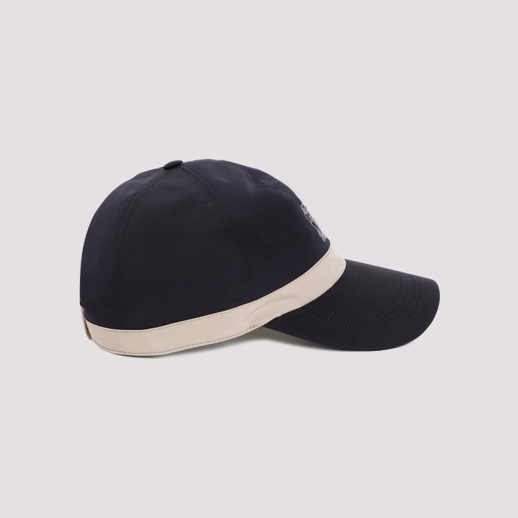 Shop Brunello Cucinelli Black Baseball Cap