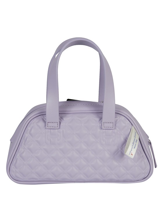Shop Forbitches Light Blue Small Tote Bag In Purple