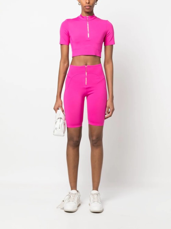 Shop Off-white Pink Cycling Tights