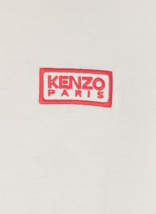 Shop Kenzo Bicolor T-shirt In White