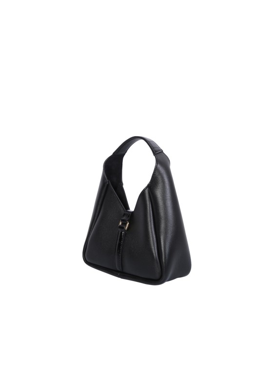 Shop Givenchy G-hobo Mini Bag In Soft Leather In Black