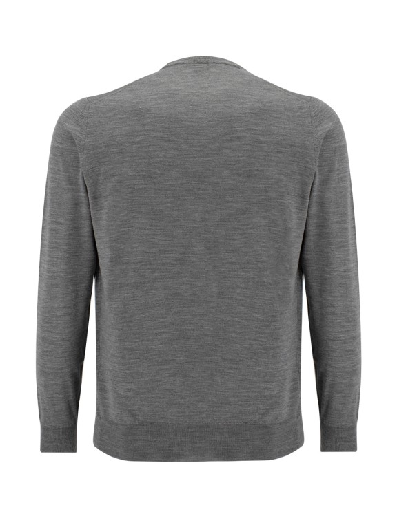 Shop Drumohr Crew Neck Sweater In Grey