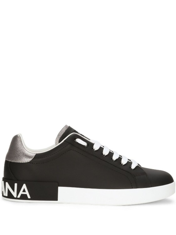 Shop Dolce & Gabbana Low-top Sneakers In Black