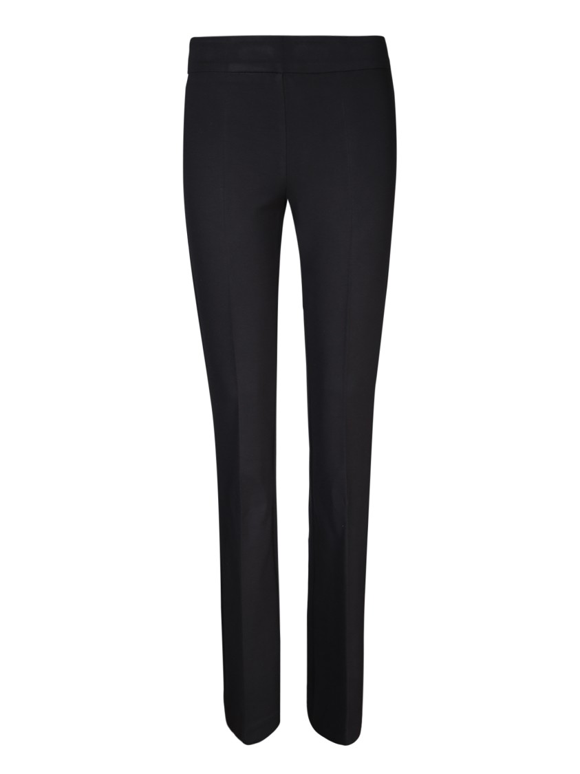 Blanca Vita Chic Skinny Trousers With Luxurious Fabric Blend And Comfortable Fit In Black