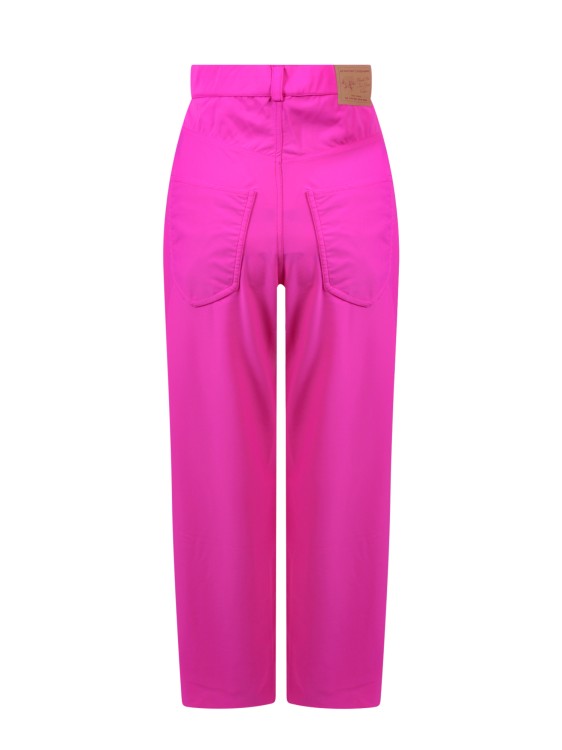 Shop Az Factory X Ester Manas Nylon Baggy Trouser In Pink