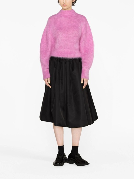 Shop Nina Ricci Pink Mohair Sweater