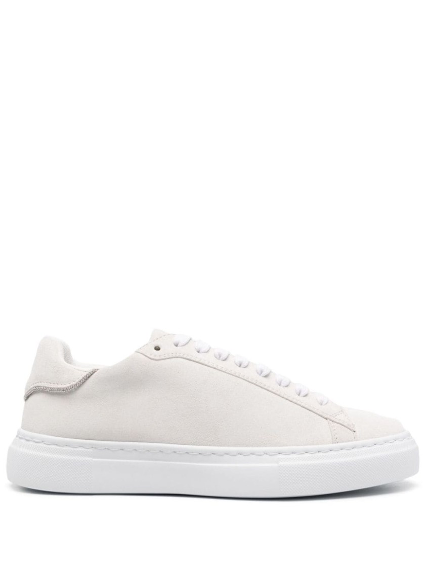 Fabiana Filippi Dalila Lace-up Sneakers In White