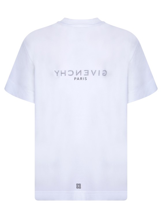 Shop Givenchy Cotton T-shirt In Silver