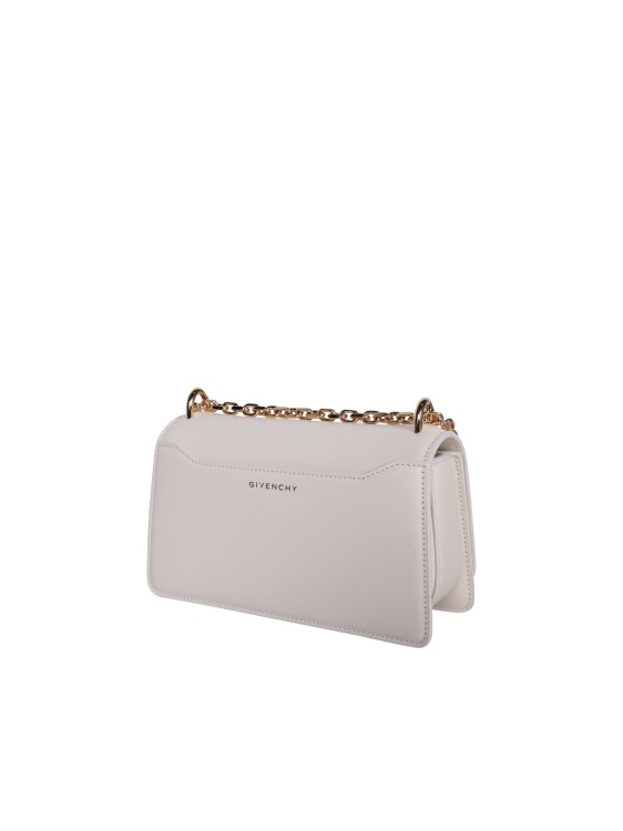 Shop Givenchy Leather Chain Bag In White