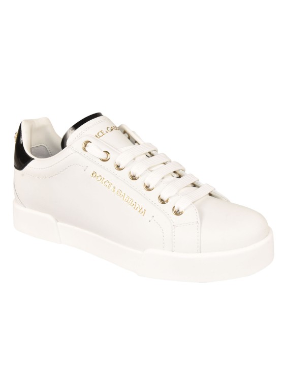 Shop Dolce & Gabbana Low-top Sneakers In White