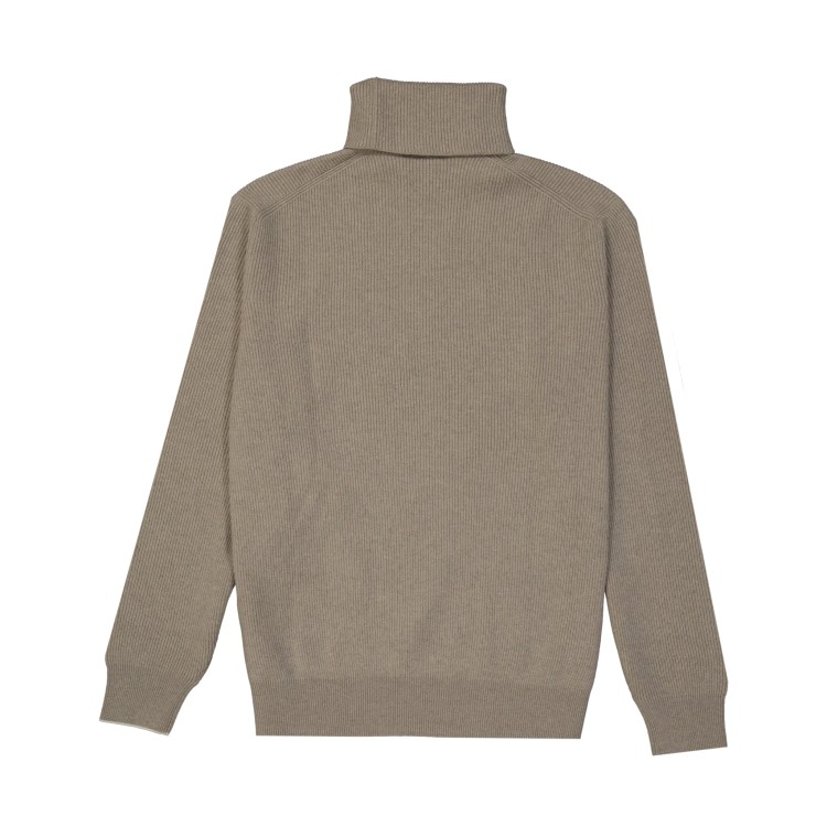 Shop Brunello Cucinelli Beige Cashmere Pullover In Grey