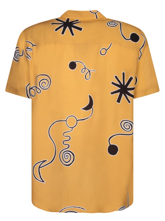 Jacquemus Orange La Chemise Melo In Orange