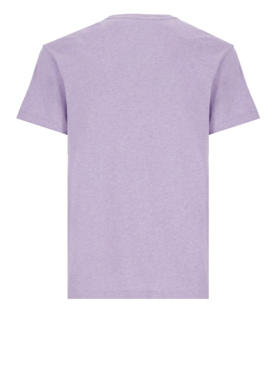 Shop Polo Ralph Lauren Pony T-shirt In Purple