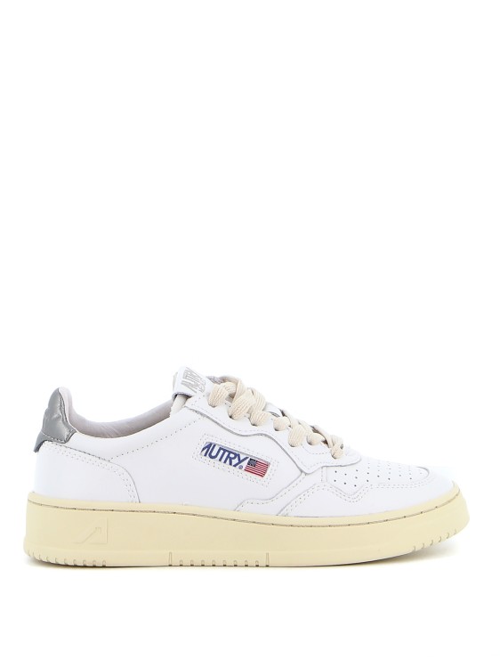 Autry Leather Sneaker In White