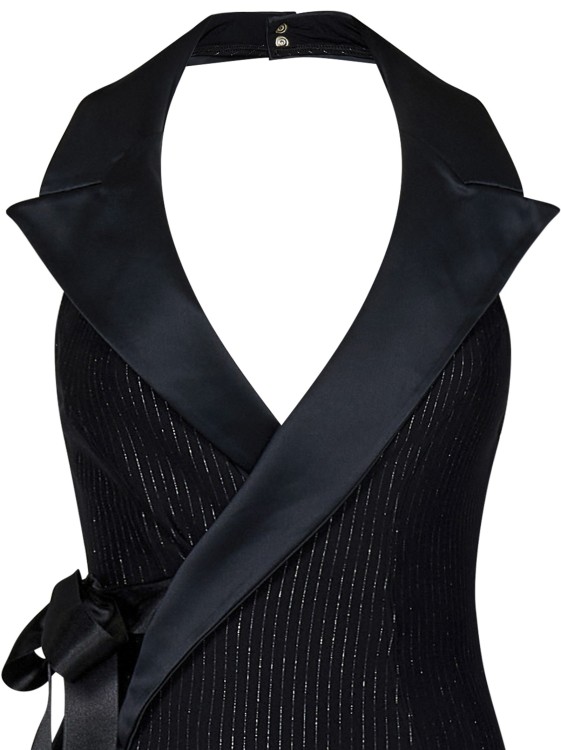 Shop Balmain One-piece Black Lycra Swimsuit
