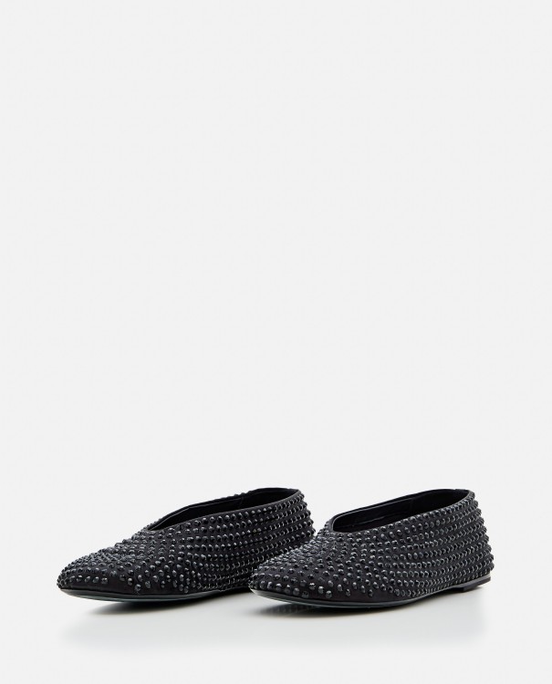 Shop Khaite Marcy Flat In Black