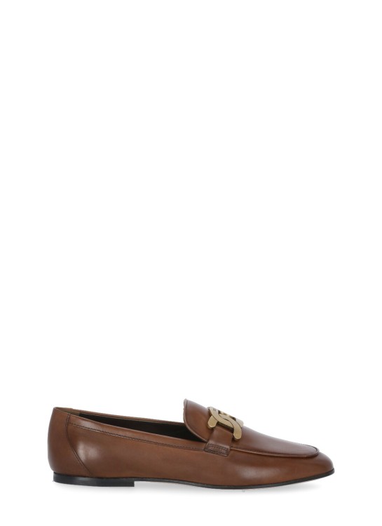 Tod's Kate Loafers In Brown