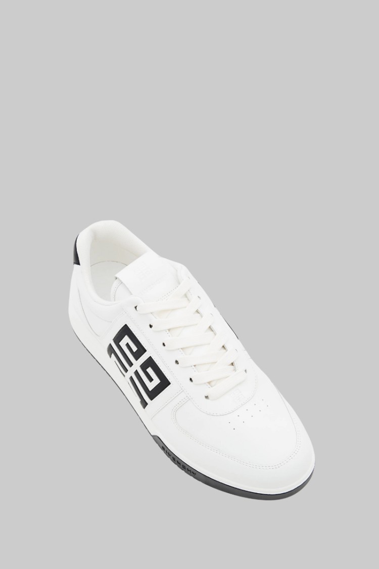 Givenchy G4 Leather Sneakers In White