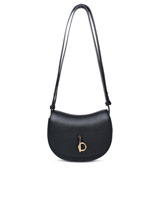 Shop Burberry Rocking Shoulder Bag In Black