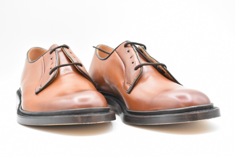 Shop Tricker's Brown Lace-up Shoes