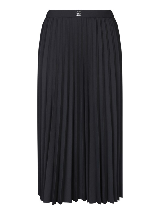 Shop Givenchy Wool-blend Skirt In Black