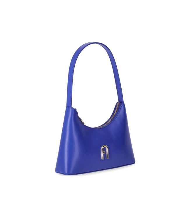 Shop Furla Diamante Mini Cobalt Blue Shoulder Bag