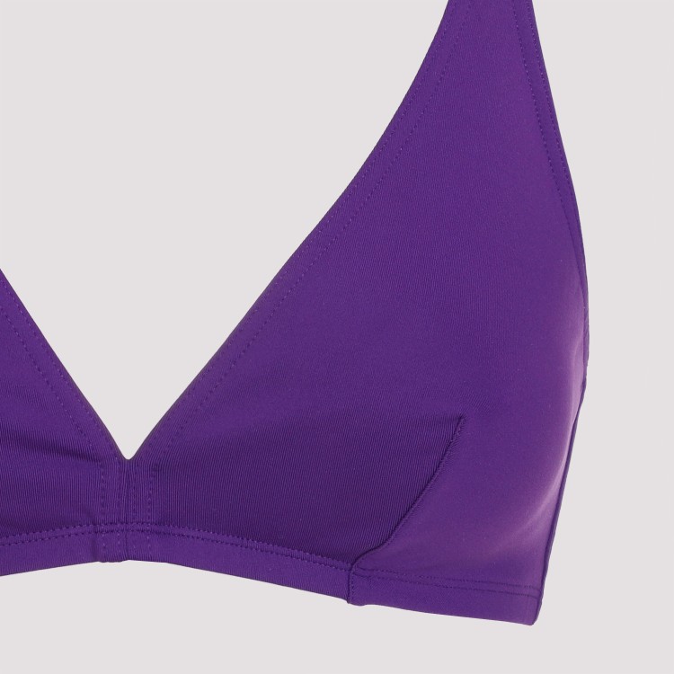 Shop Eres Purple Gang Bikini Top