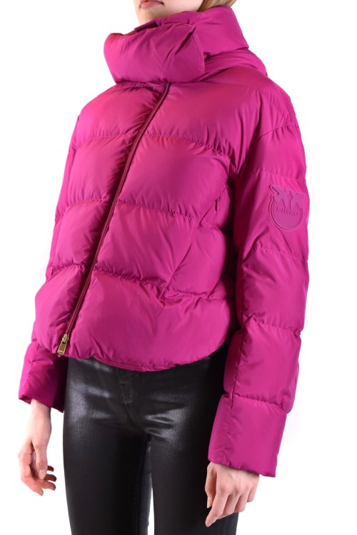 Shop Pinko Pink Padded Jacket