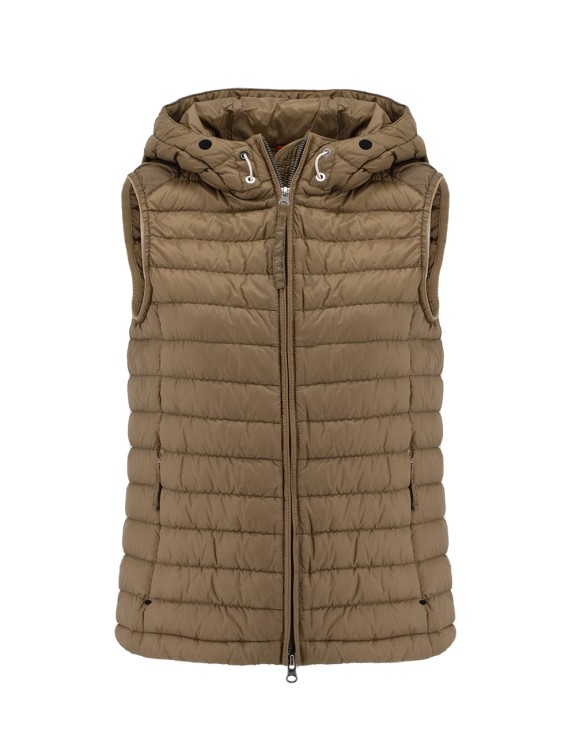 Parajumpers Padded Down Gilet In Brown