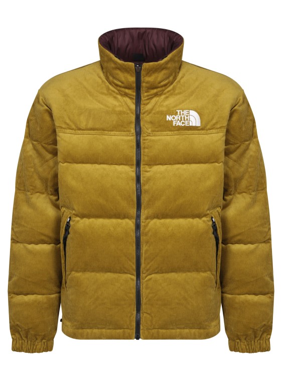 The North Face Reversible Corduroy Jacket In Yellow